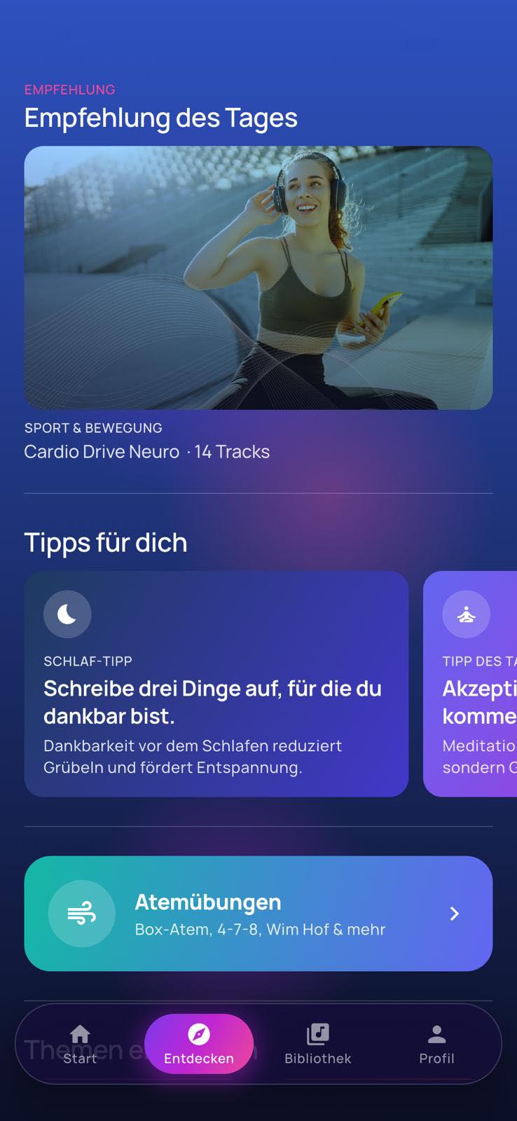 Entdecken — Empfehlung des Tages